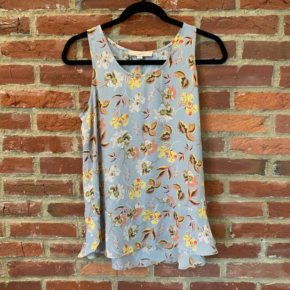 Loft Floral Blouse
